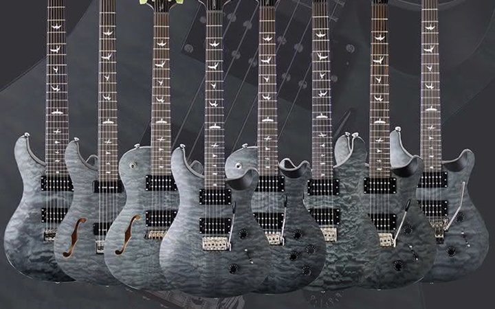 Limitowana seria gitar PRS SE Satin Quilt Stealth