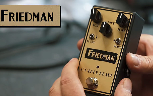 Friedman BE-OD Deluxe & Golden Pearl