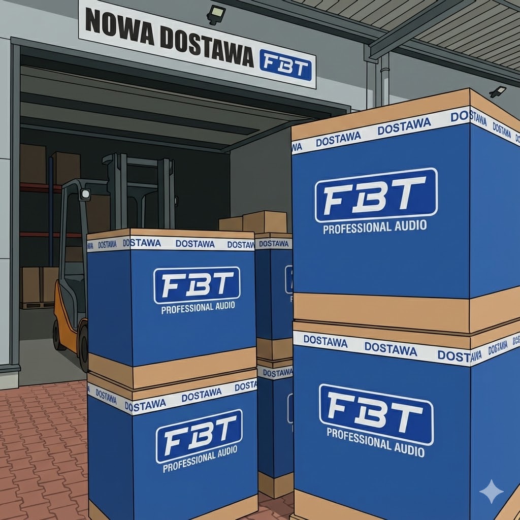 Dostawa kolumn i akcesoriów FBT - Grudzień 2025