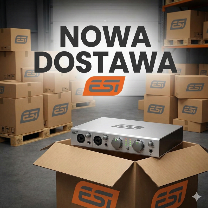 Dostawa akcesoriów studyjnych ESI - Grudzień 2025