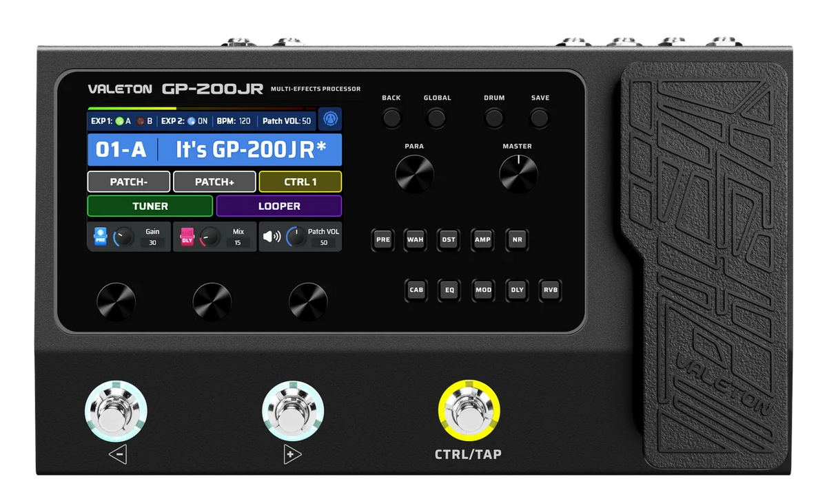 Valeton GP-200JR - multiefekt gitarowy | Efekty  Multiefekty