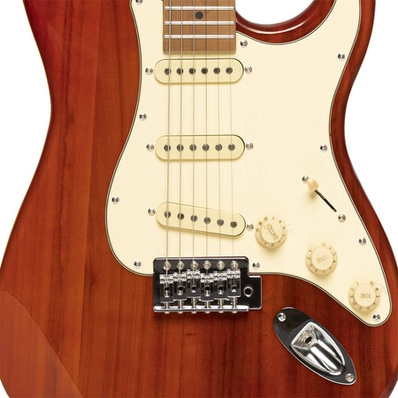 Stagg SES-55 STF RED - gitara elektryczna 