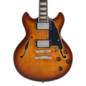 D'Angelico Premier Mini DC Dark Iced Tea Burst - gitara elektryczna