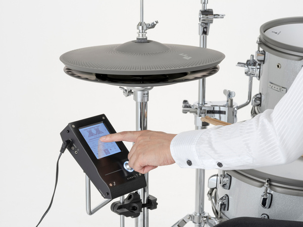 EFNOTE 7 Standard White Sparkle - perkusja elektroniczna