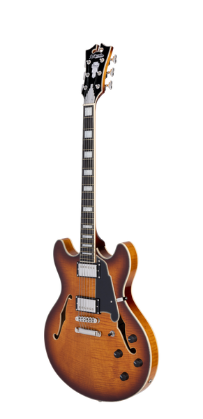 D'Angelico Premier DC Dark Iced Tea Burst - gitara elektryczna