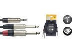 Stagg NYC1/MPS2PR - kabel instrumentalny 1m