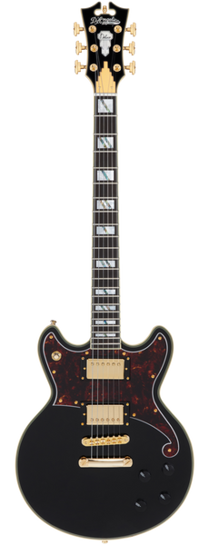 D’Angelico Deluxe Brighton Solid Black - gitara elektryczna