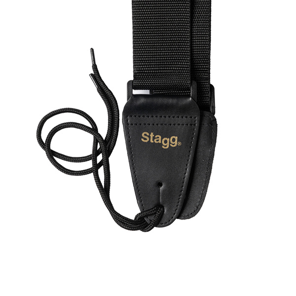 Stagg BJA 006 BK - pasek do gitary, nylonowy