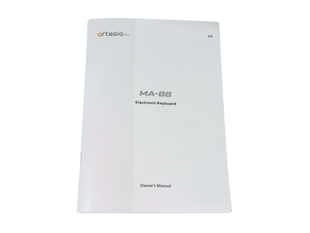 Artesia MA-88 - keyboard