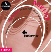 Galli AGB1152 Light special Brass Procoated - struny powlekane do gitary akustycznej