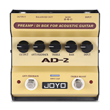 Joyo AD-2 - przedwzmacniacz/DI-box do gitary akustycznej
