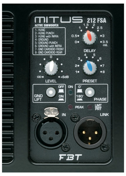 FBT Mitus 212 FSA - aktywna kolumna systemu liniowego 800 Watt