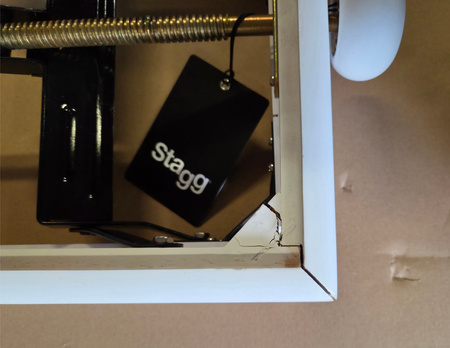 Stagg PB-39 WHM VWH - ława do pianina - powystawowa