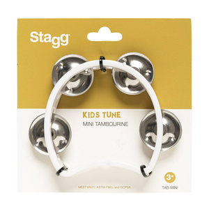 Stagg TAB MINI WH - mini tamburyn plastikowy 
