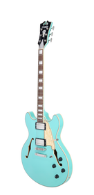 D'Angelico Premier DC Surf Green - gitara elektryczna