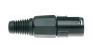 Stagg 926BKH - wtyk XLR męski