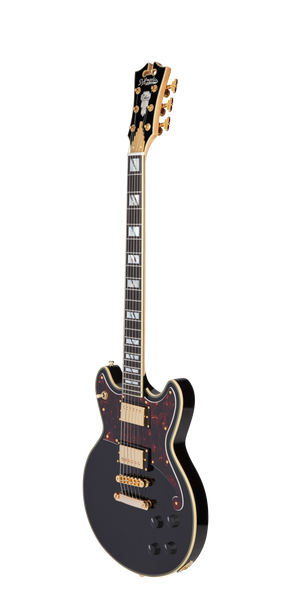 D’Angelico Deluxe Brighton Solid Black - gitara elektryczna