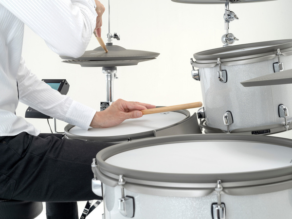 EFNOTE 7 Standard White Sparkle - perkusja elektroniczna