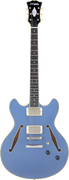 D'Angelico Excel DC Tour Solid Slate Blue - gitara elektryczna