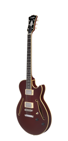 D'Angelico Excel SS Tour Solid Wine - gitara elektryczna