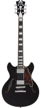 D'Angelico Premier Mini DC Black Flake - gitara elektryczna