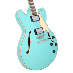 D'Angelico Premier DC Surf Green - gitara elektryczna