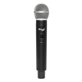 Stagg AS 15B - dwudrożna kolumna aktywna 400W UHF, wersja z akumulatorem