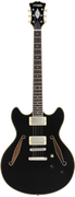D'Angelico Excel DC Tour Solid Black - gitara elektryczna