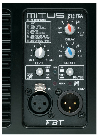 FBT Mitus 212 FSA - aktywna kolumna systemu liniowego 800 Watt