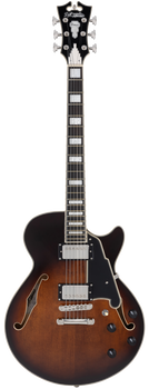 D'Angelico Premier SS Brown Burst - gitara elektryczna