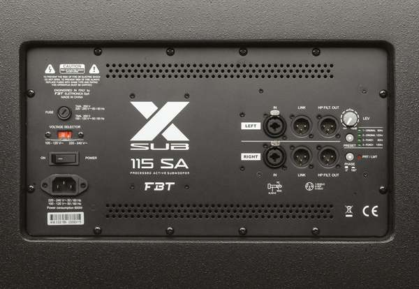 FBT X-Sub 115SA - aktywna kolumna niskotonowa