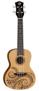 Luna Uke Tattoo Spruce Concert - ukulele koncertowe - Powystawowe