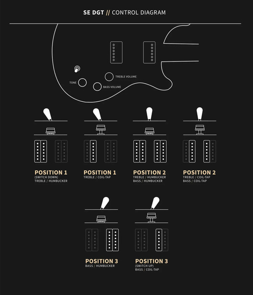 PRS SE DGT Gold Top - gitara elektryczna