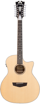 D'angelico Premier Fulton 12 LS Natural - gitara elektroakustyczna 12-strunowa