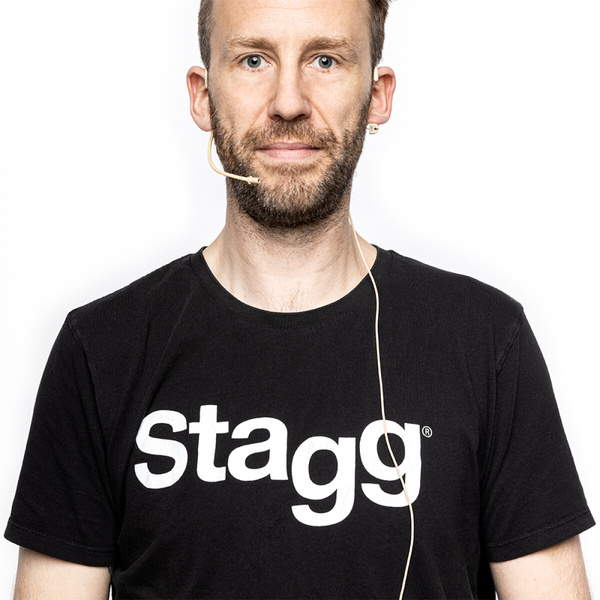 Stagg SUW 12H-BE - nagłowny system bezprzewodowy 