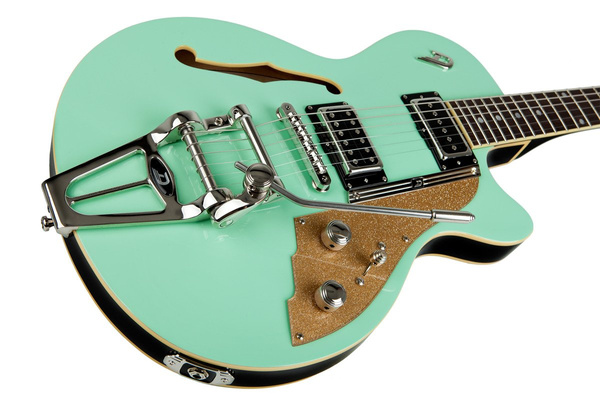 Duesenberg Starplayer TV Surf Green - gitara elektryczna