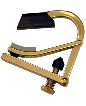 Shubb C7B Partial - Kapodaster do gitary akustycznej - mosiężny