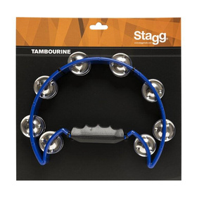 Stagg TAB 2 BL - tamburyn plastikowy z uchwytem