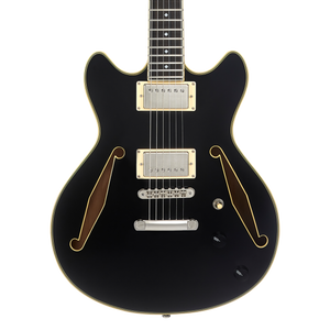 D'Angelico Excel Mini DC Tour Black - gitara elektryczna