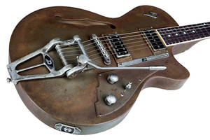 Duesenberg Starplayer Custom Shop TV Rusty Steel - gitara elektryczna