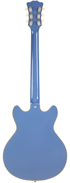 D'Angelico Excel Mini DC Tour Slate Blue - gitara elektryczna