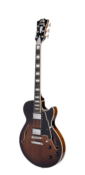 D'Angelico Premier SS Brown Burst - gitara elektryczna
