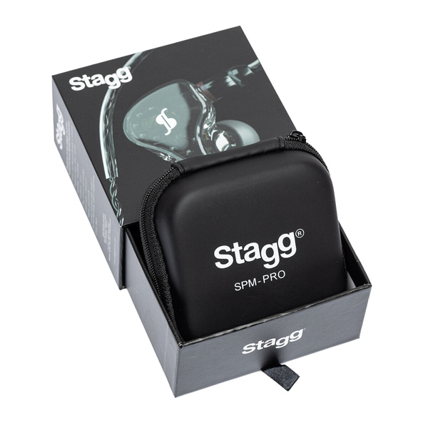 Stagg SPM-PRO BK - douszne monitory słuchawkowe 