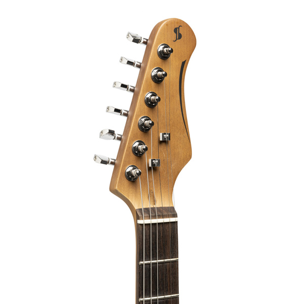 Stagg SET-STD BLK - gitara elektryczna 