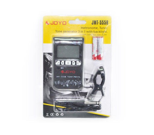 Joyo JMT-555B - 3w1 uniwersalny metro-tuner chromatyczny
