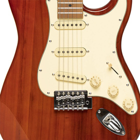Stagg SES-55 STF RED - gitara elektryczna 