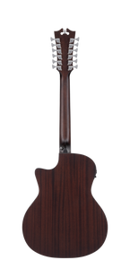 D'angelico Premier Fulton 12 LS Matte Black - gitara elektroakustyczna 12-strunowa