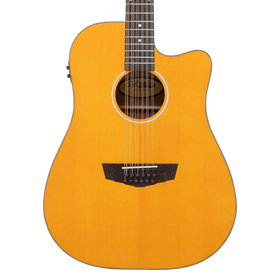 D'angelico Premier Bowery 12 LS Vintage Natural - gitara elektroakustyczna 12-strunowa