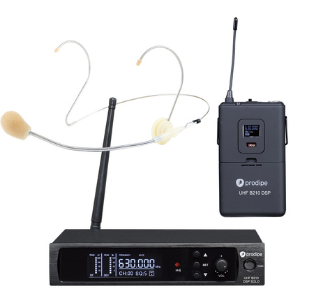 Prodipe HEADSET B210SOLO DSP UHF F5 - zestaw bezprzewodowy
