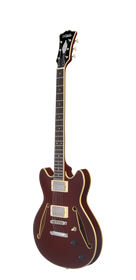 D'Angelico Excel Mini DC Tour Wine gitara elektryczna